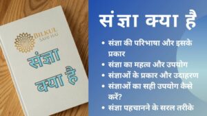 Read more about the article संज्ञा किसे कहते हैं: संज्ञा का महत्व और उपयोग