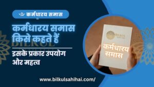 Read more about the article कर्मधारय समास किसे कहते हैं: परिभाषा, उदाहरण और उपयोग