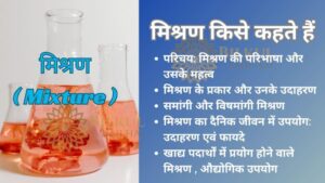 Read more about the article मिश्रण किसे कहते हैं: जानें इसके प्रकार और महत्व