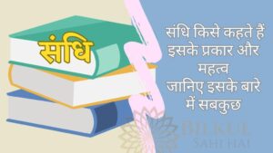 Read more about the article संधि किसे कहते हैं: जानिए व्याकरण में इसके प्रकार और महत्व